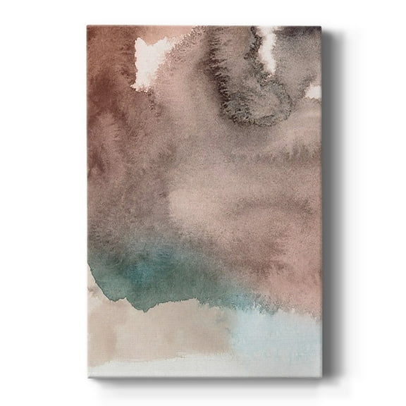 Red Ochre Abstract I Premium Gallery Wrapped Canvas - Ready to Hang