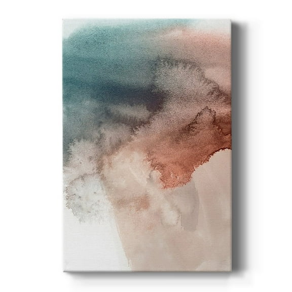 Red Ochre Abstract III Premium Gallery Wrapped Canvas - Ready to Hang