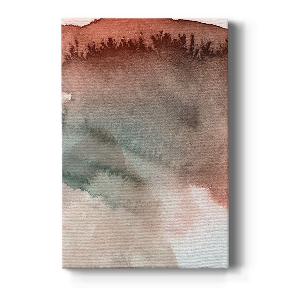 Red Ochre Abstract IV Premium Gallery Wrapped Canvas - Ready to Hang