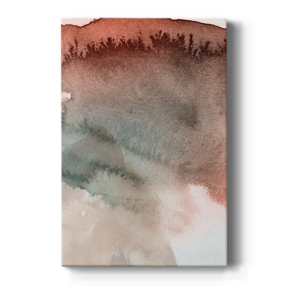 Red Ochre Abstract IV Premium Gallery Wrapped Canvas - Ready to Hang