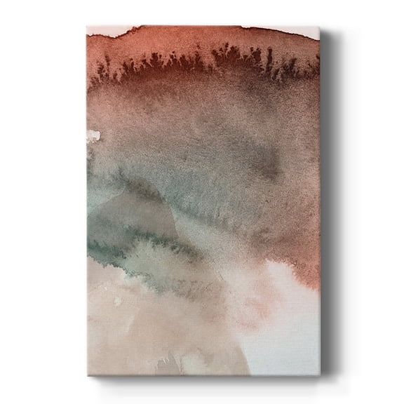 Red Ochre Abstract IV Premium Gallery Wrapped Canvas - Ready to Hang