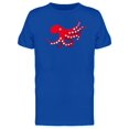 thumbnail image 1 of Red Octopus Cartoon Tee Men's -Image by Shutterstock, 1 of 2