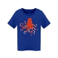 thumbnail image 1 of Red Octopus Creature T-Shirt Toddler -Image by Shutterstock,  4 Toddler, 1 of 2