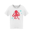 thumbnail image 1 of Red Octopus Design T-Shirt Toddler -Image by Shutterstock,  3 Toddler, 1 of 2
