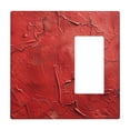 thumbnail image 1 of Red Oil Pattern Light Switch Cover Decorative Switch Plates and Outlet Covers Wall Plate for Electrical Kitchen Home Office Art Decor Standard Size, 1 of 4