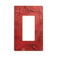 thumbnail image 1 of Red Oil Pattern Light Switch Cover Decorative Switch Plates and Outlet Covers Wall Plates for Electrical Kitchen Home Office Art Decor, 1 of 4