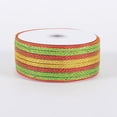 thumbnail image 1 of Red Old Gold - Laser Metallic Mesh Ribbon - ( 2-1/2 inch x 25 Yards ), 1 of 1
