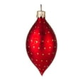 thumbnail image 1 of Red Olive Glass Christmas Tree Ornament, 1 of 1