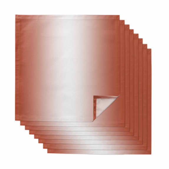 Red Ombre Cloth Napkins, Modern Gradient Abstract Art Washable and Reusable Dinner Napkins Set of 8, Table Napkin for Kitchen Party Birthday Wedding Hotel Housewarming 20"x20"