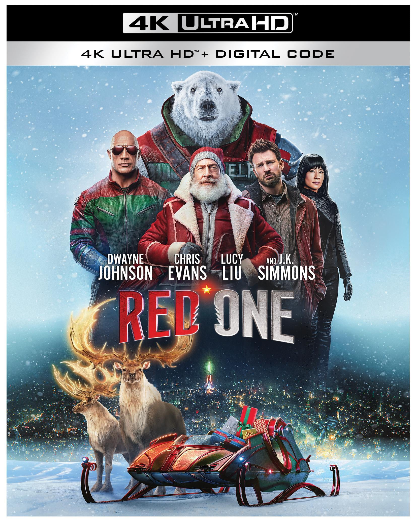 Red One (4K Ultra HD + Digital Copy), Action, Warner Bros.