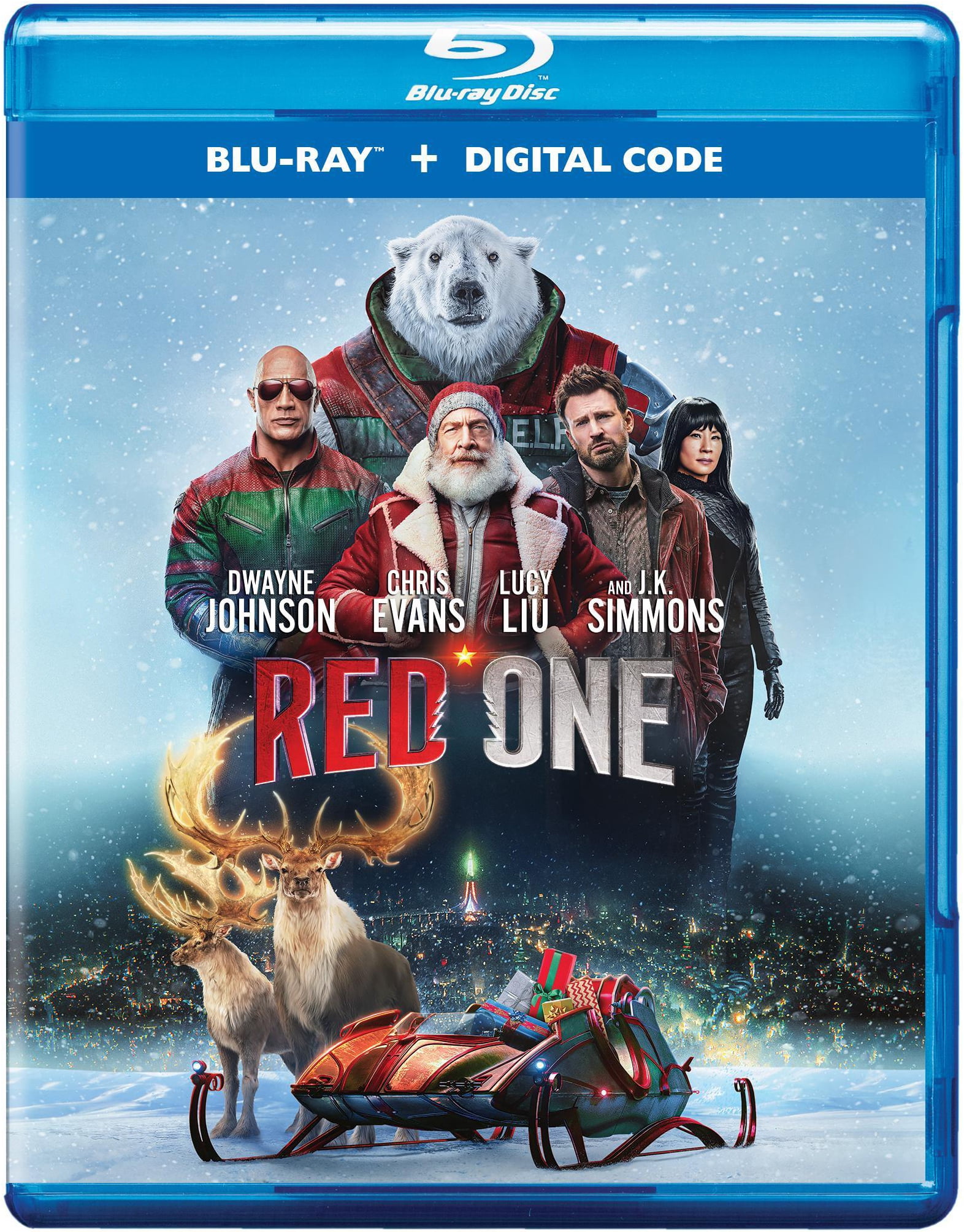 Red One (Blu-ray + Digital Copy), Action, Warner Bros.