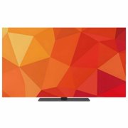 Red Orange TV Dust Cover,Stretchable TV Screen Desktop Computer Protector Cover,Modern Abstract Ombre Geometric Aesthetic Television Dustproof Slipcover for 28 32 Inch Flat or Curved TVs