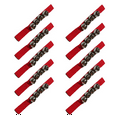 Red Orff Percussion Instrument, Hand Bell For Dance Performance