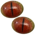thumbnail image 1 of Red Oval Dragon Glass Eyes, 1 of 3