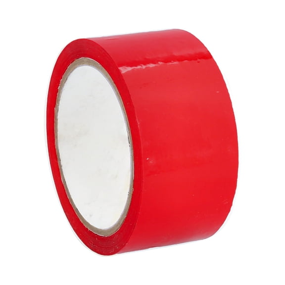 PSBM Red Packing Tape, 1368 Rolls 2 Mil 1.88 Inch 110 Yards Per Roll, Heavy Duty Colored Tape for Color Coding, Packaging, Shipping, Moving & Sealing