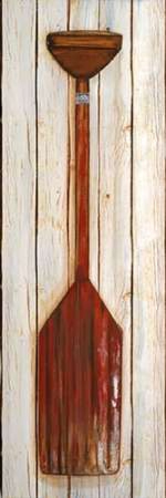 Red Paddle Canvas Art - Gina Ritter (12 x 36)