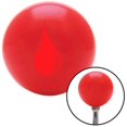 thumbnail image 1 of Red Paint Drip Red Shift Knob with M16 x 1.5 Insert Shifter Auto Manual Custom Brody, 1 of 1