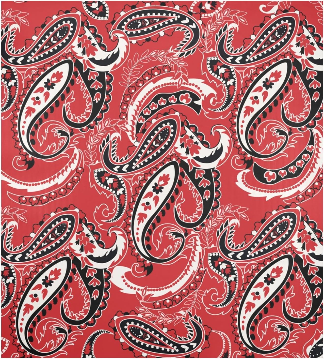 Red Paisley Dishwasher Magnet Covers for The Front Magnetic Dishwasher ...