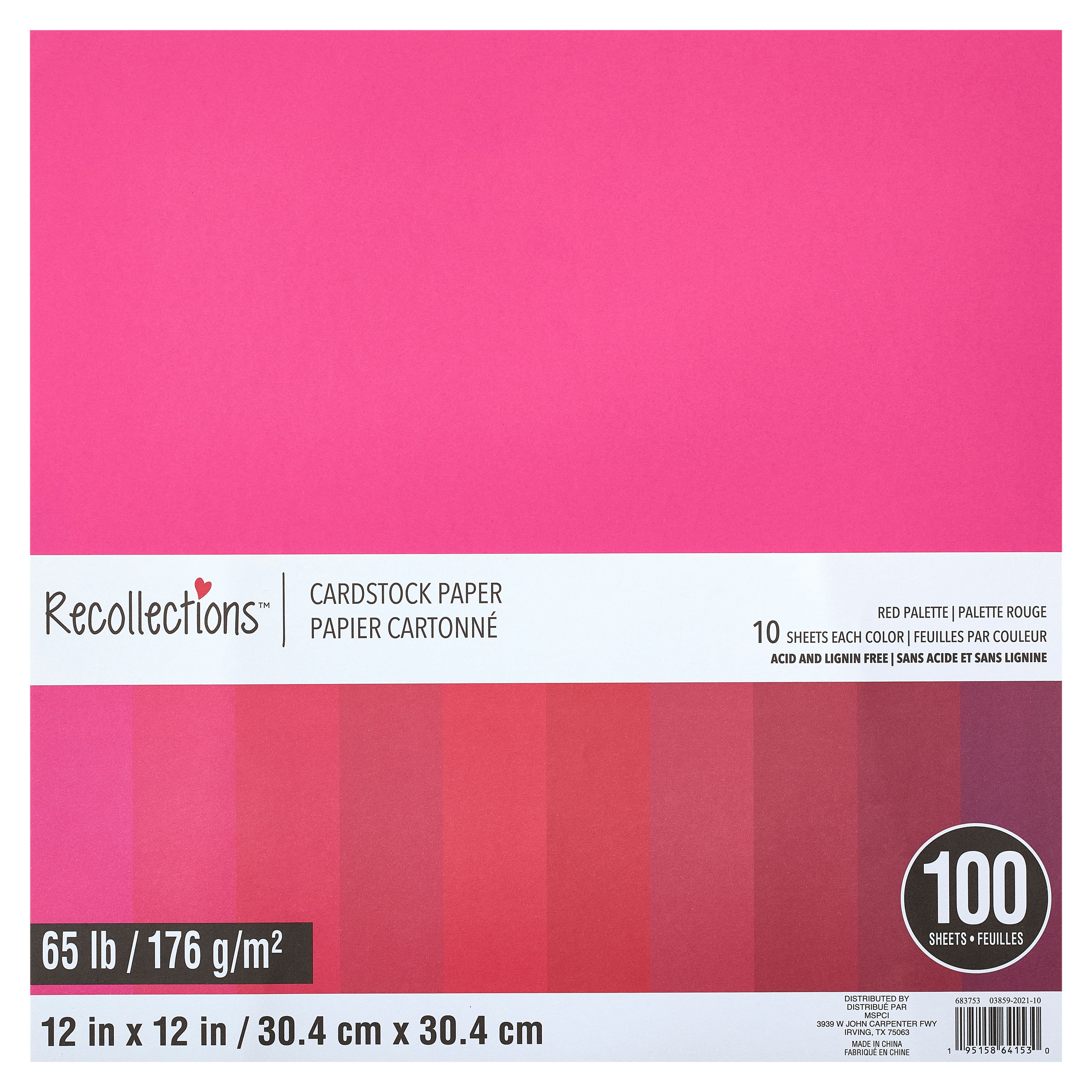 Neutral Palette 12 x 12 Cardstock Paper by Recollections™, 100 Sheets