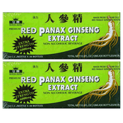 Red Panax Ginseng Extract Non Alcoholic Beverage Extra Strength 6000MG 10ML Bottle X 30 Bottles 2 Pack Sealed