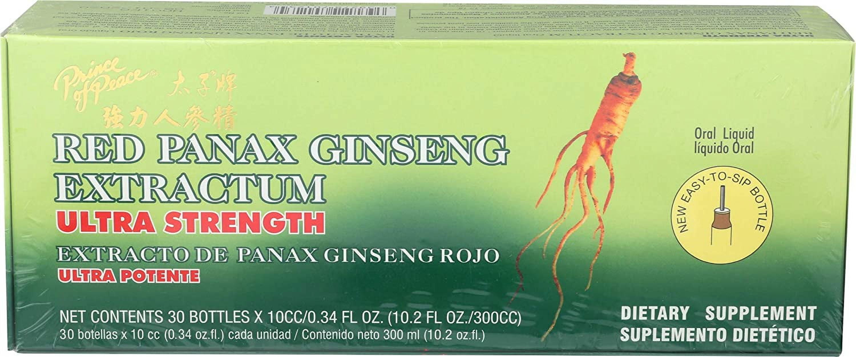 新品入荷 of Prince Peace Extractum Ginseng Panax Red Strength Ultra サプリメント・ビタミン