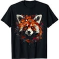 thumbnail image 1 of Red Panda Artwork - Animal Panda T-Shirt, 1 of 3
