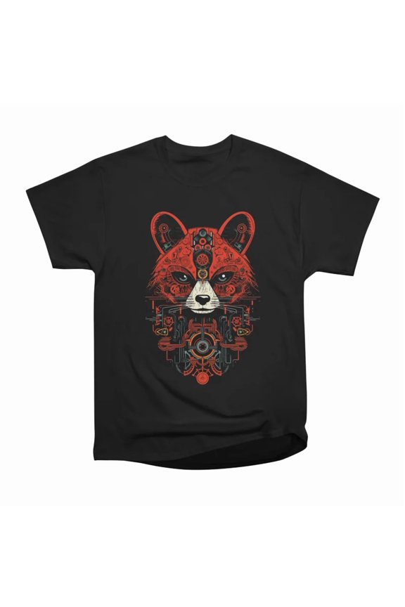 Red Panda Computer T-Shirt Tee Gift For Him Merch For Her Apparel For Friend