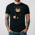 thumbnail image 1 of Red Panda Cute Animal Lover Conservation Graphic Apparel Tee V12607,for men and women up to 5XL, 1 of 2