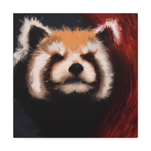 Red Panda Dreamscape - Canvas
