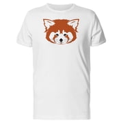 Red Panda Head T-Shirt Men -Image by Shutterstock, Male x-Large