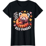 Red Panda Lover Gift Graphic T-Shirt