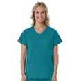 thumbnail image 1 of Red Panda Maevn Womens Curved Mock Wrap Top, 1 of 11