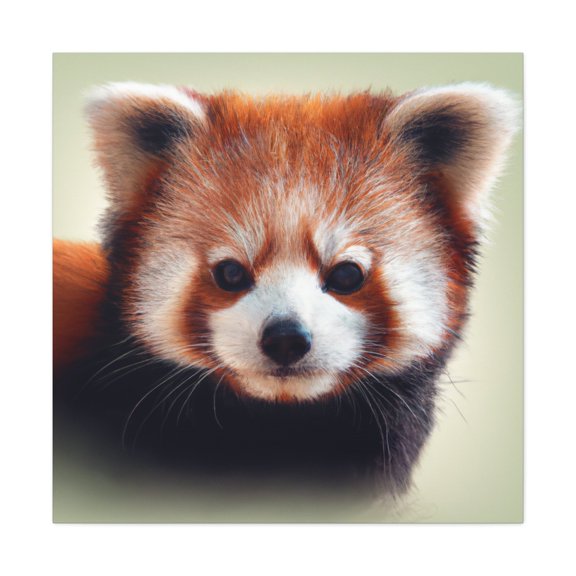 "Red Panda Momentum". - Canvas