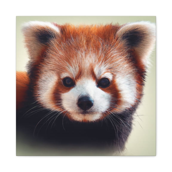 "Red Panda Momentum". - Canvas