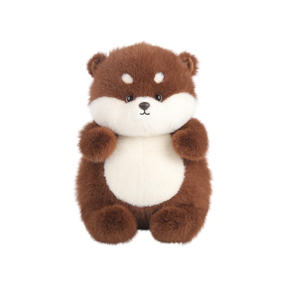 Red Panda Plush Stuffed Animal - Brown Fluffy Cuddle Toy - Living Room Decor/Decor Enthusiast Gift