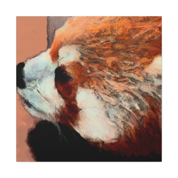 "Red Panda Pop Art!" - Canvas
