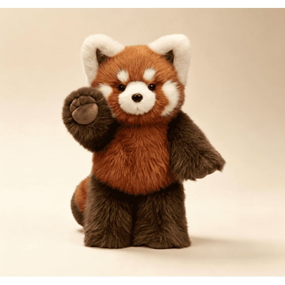 Red Panda Running Plushies, Soft Stuffed Animal for Sleep, Cuddle Toy for Bedtime Comfort, Adorable Plush Gift