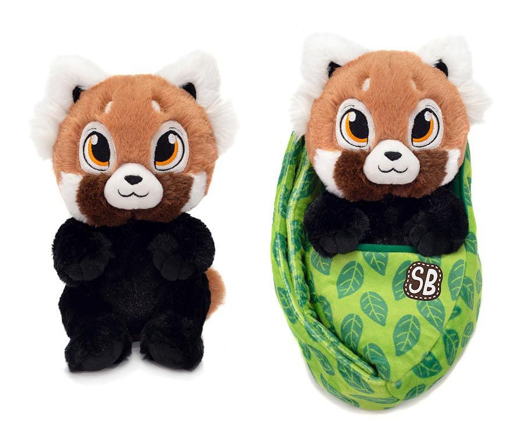 Red Panda Swaddle Babies Soft Plush Toy, Cuddle Keepsake, Kids
