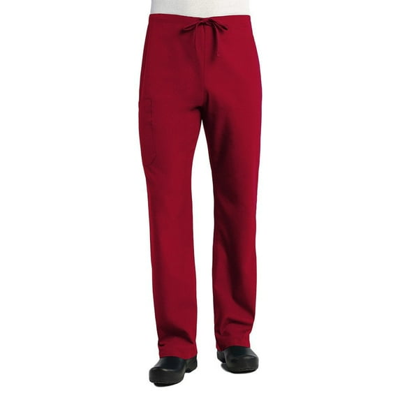 Red Panda Unisex Straigh Leg Drawstring Scrub Pant