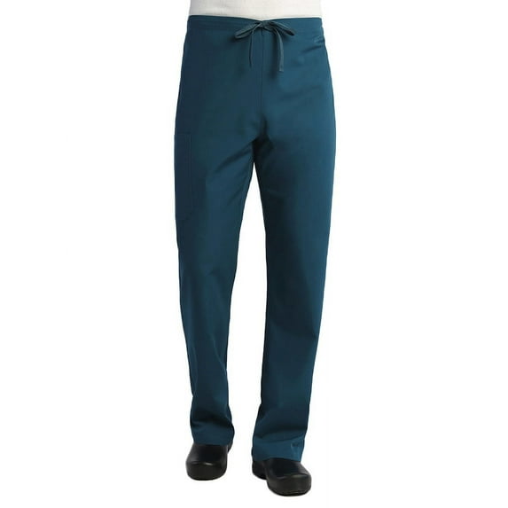 Red Panda Unisex Straigh Leg Drawstring Scrub Pant