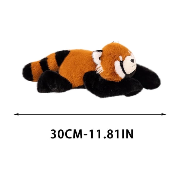Red Panda Weighted Stuffed Animals - 11.8in Cute Soft Plush Toy Pillow Hugging Plushie, Sleeping Cushion - Gifts for Kids Adults
