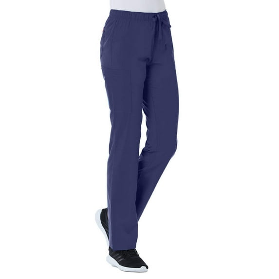 Red Panda Women's Elastic Waistband Cargo Scrub Pant