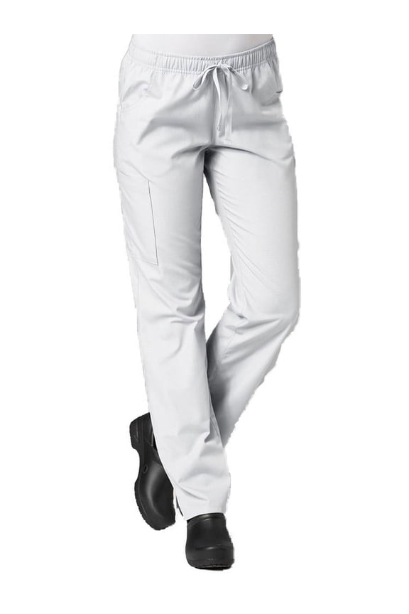 Women's Elastic Waistband Cargo Scrub Pant