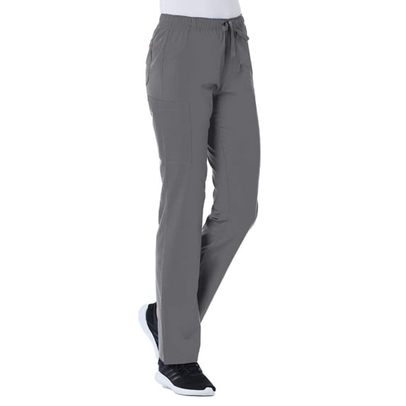 Red Panda Women's Full Elastic Waist Cargo Scrub Pant 9726