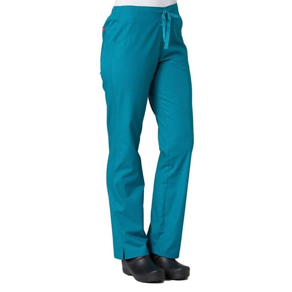 Red Panda Women's Half Drawstring Straight Leg Scrub Pant