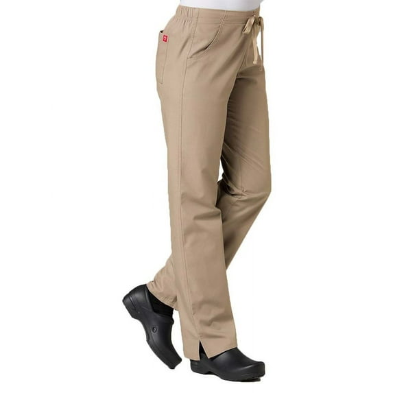 Red Panda Women's Half Drawstring Straight Leg Scrub Pant