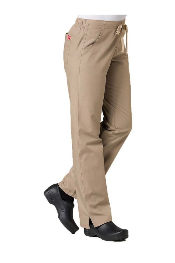 Women's Half Drawstring Straight Leg Scrub Pant