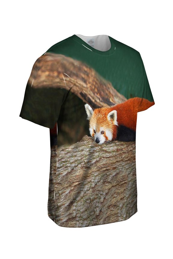 Red Panda Wonder Mens T-Shirt All Over Print