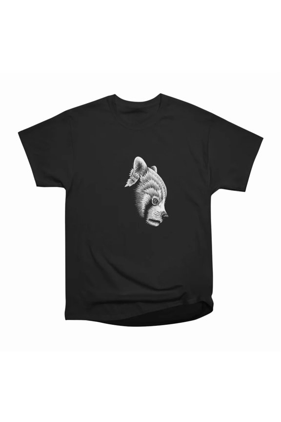 Red Panda ink illustration T-Shirt Tee Gift For Him Merch For Her Apparel For Friend