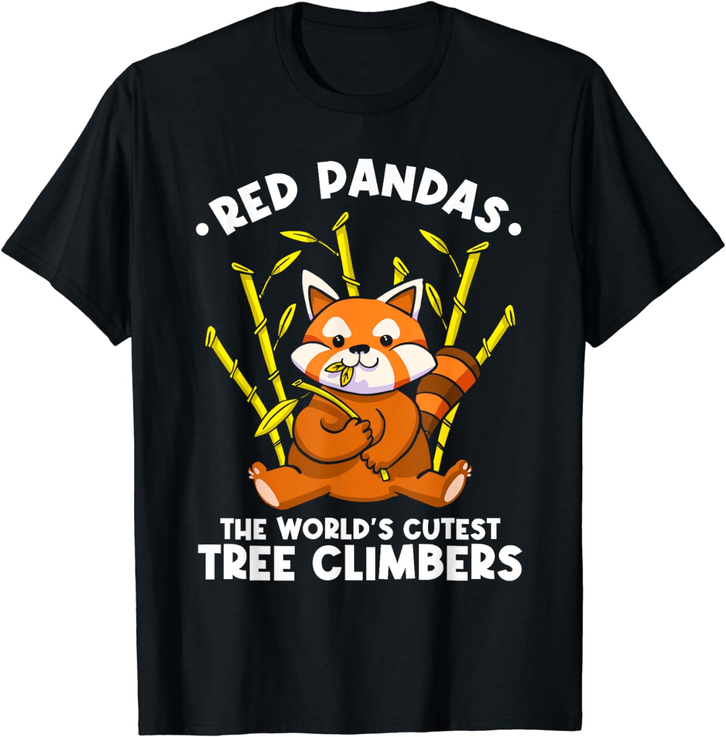 Red Pandas The World's Cutest Tree Climbers | Cute Red Panda T-Shirt